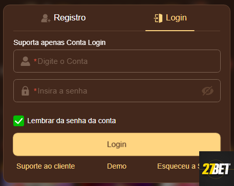 Segurança 27bet.com
